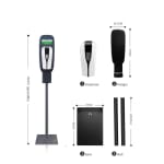 Touchless Floor Standing Sanitizer Station